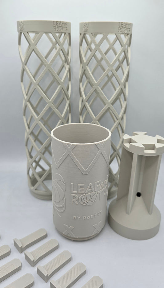 Wurzelturm 2.0 Matt Knochenweiß