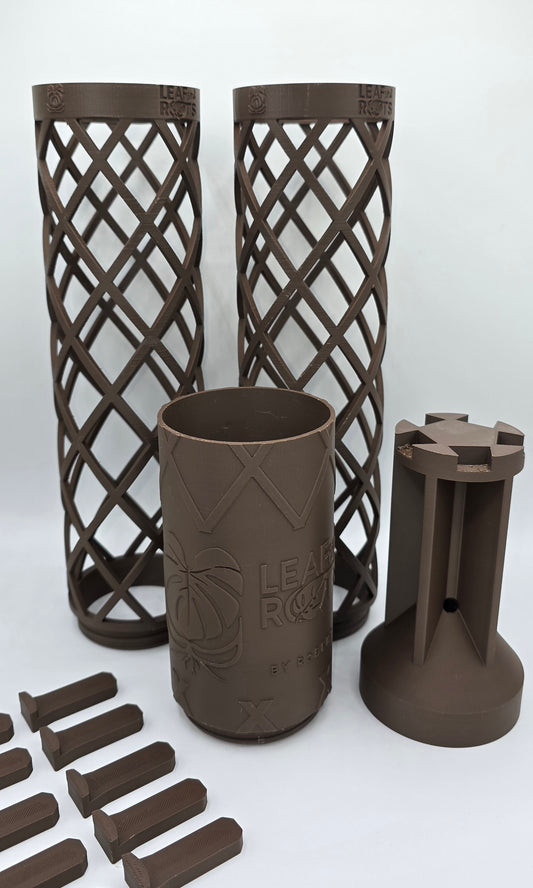 Wurzelturm 2.0 Matt Schokoladenbraun