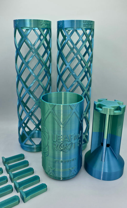 Wurzelturm 2.0 Silk Blau Grün