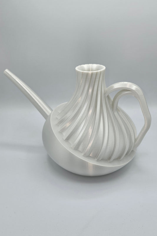 Kavi Wasserkanne Weiß Glänzend