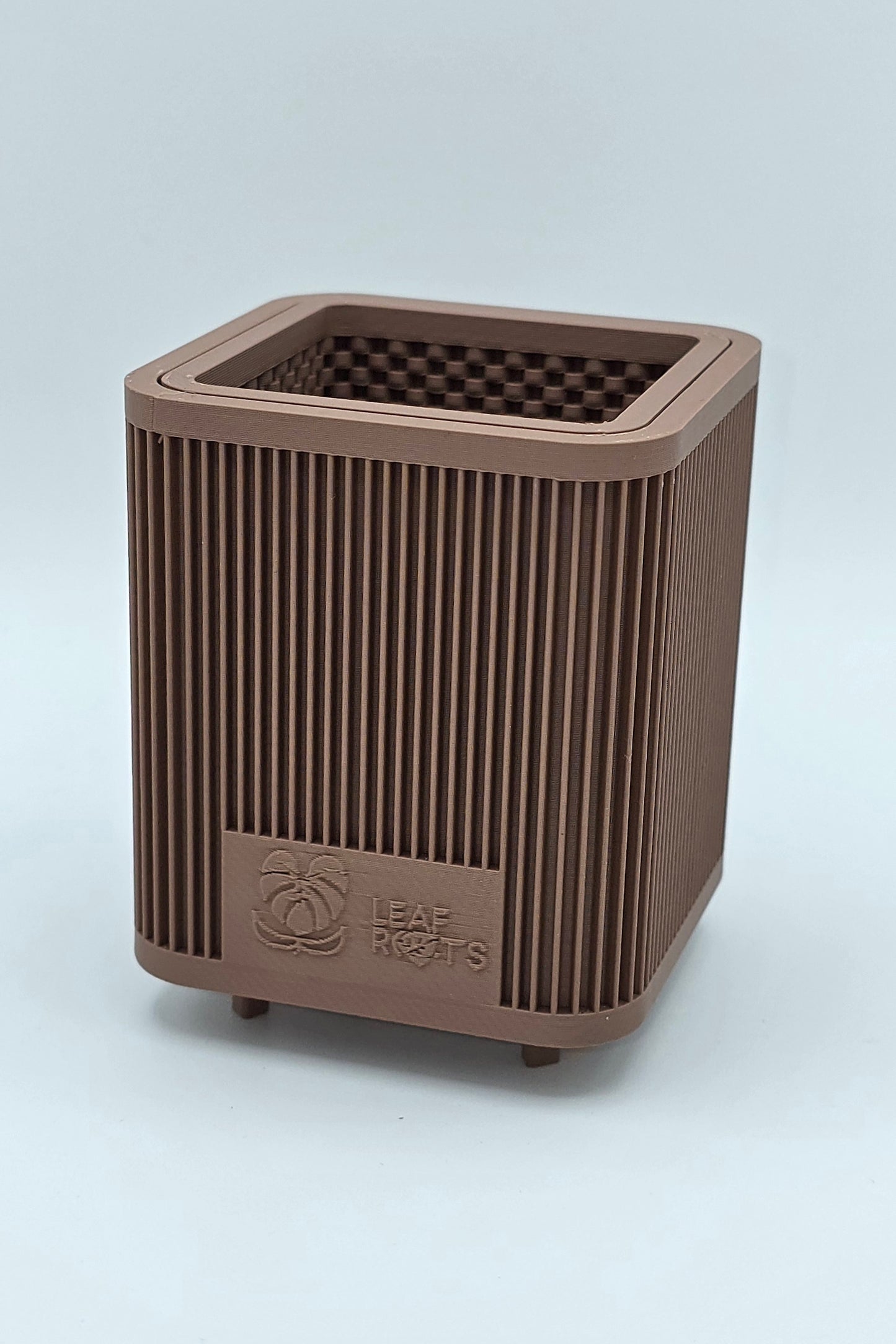 AirRoot Selbstbewässerungstopf Dunkelbraun Matt