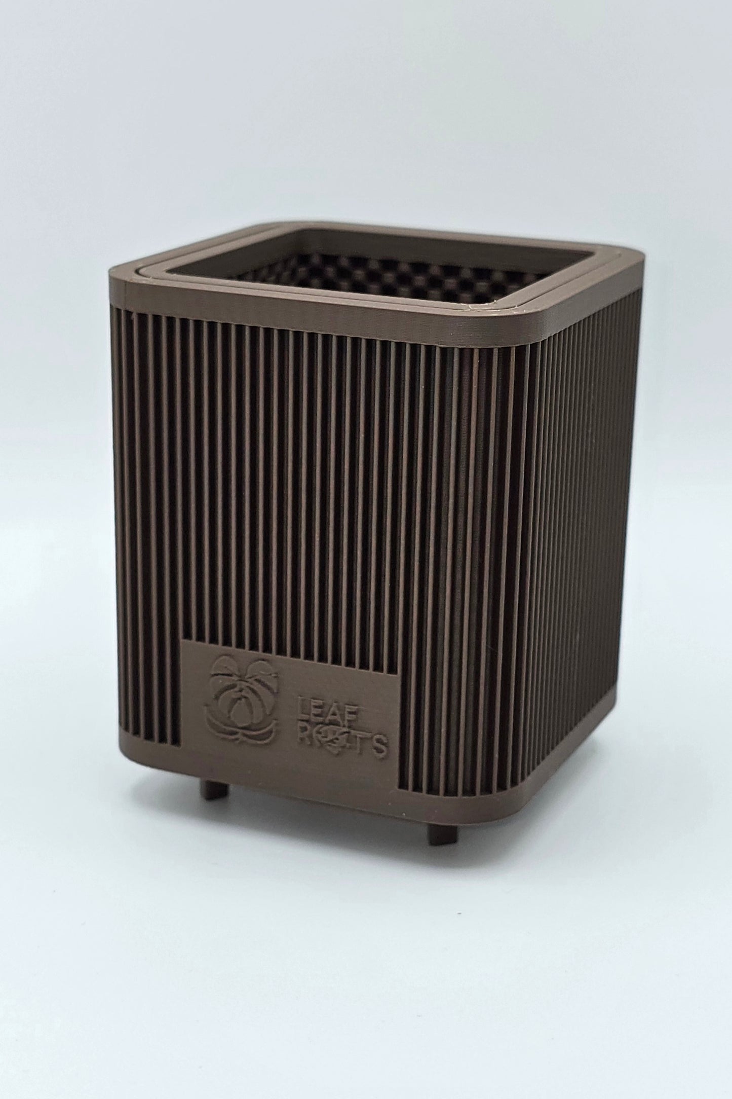 AirRoot Selbstbewässerungstopf Schokoladenbraun Matt