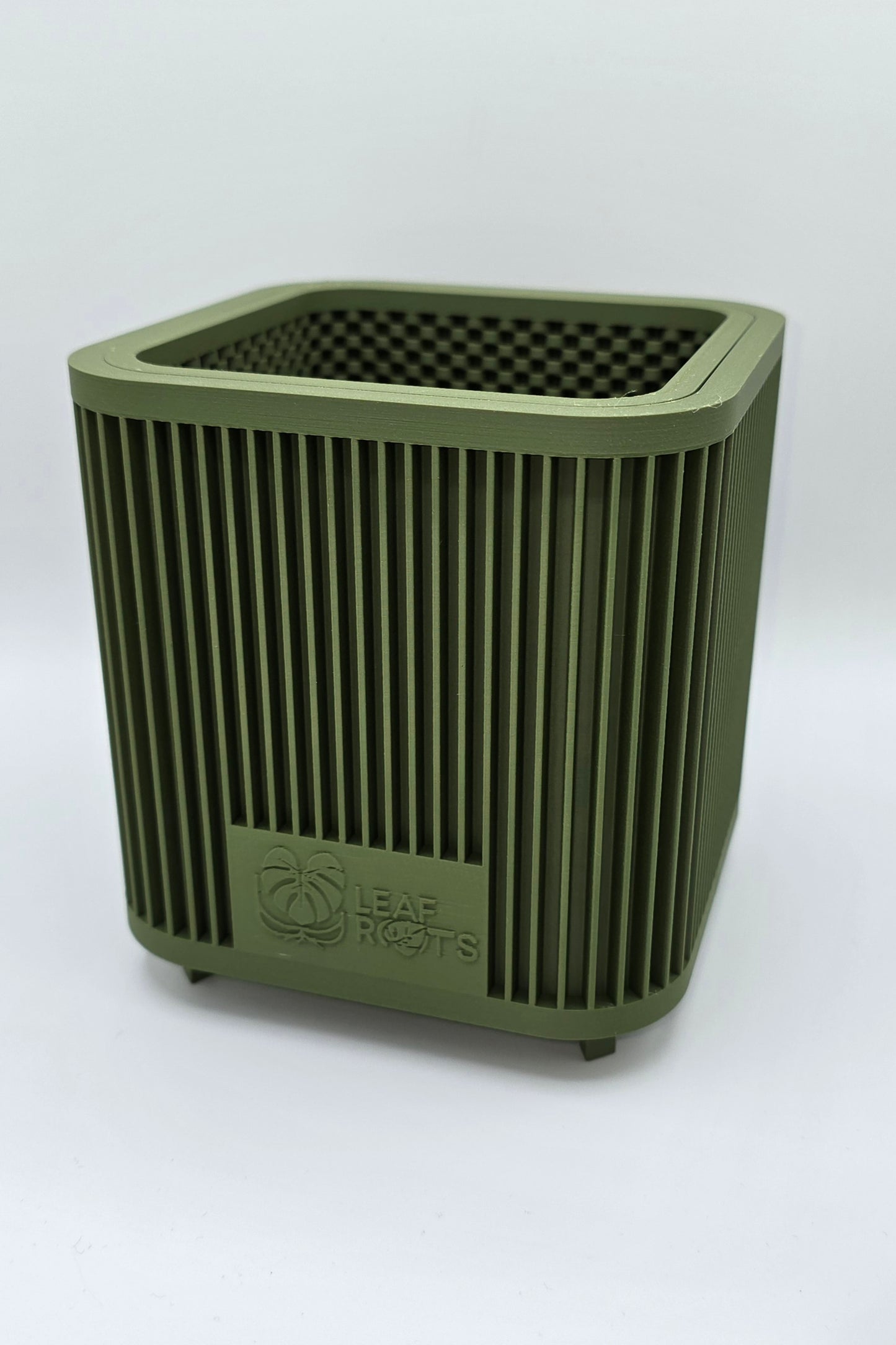 AirRoot Selbstbewässerungstopf Olivgrün Matt