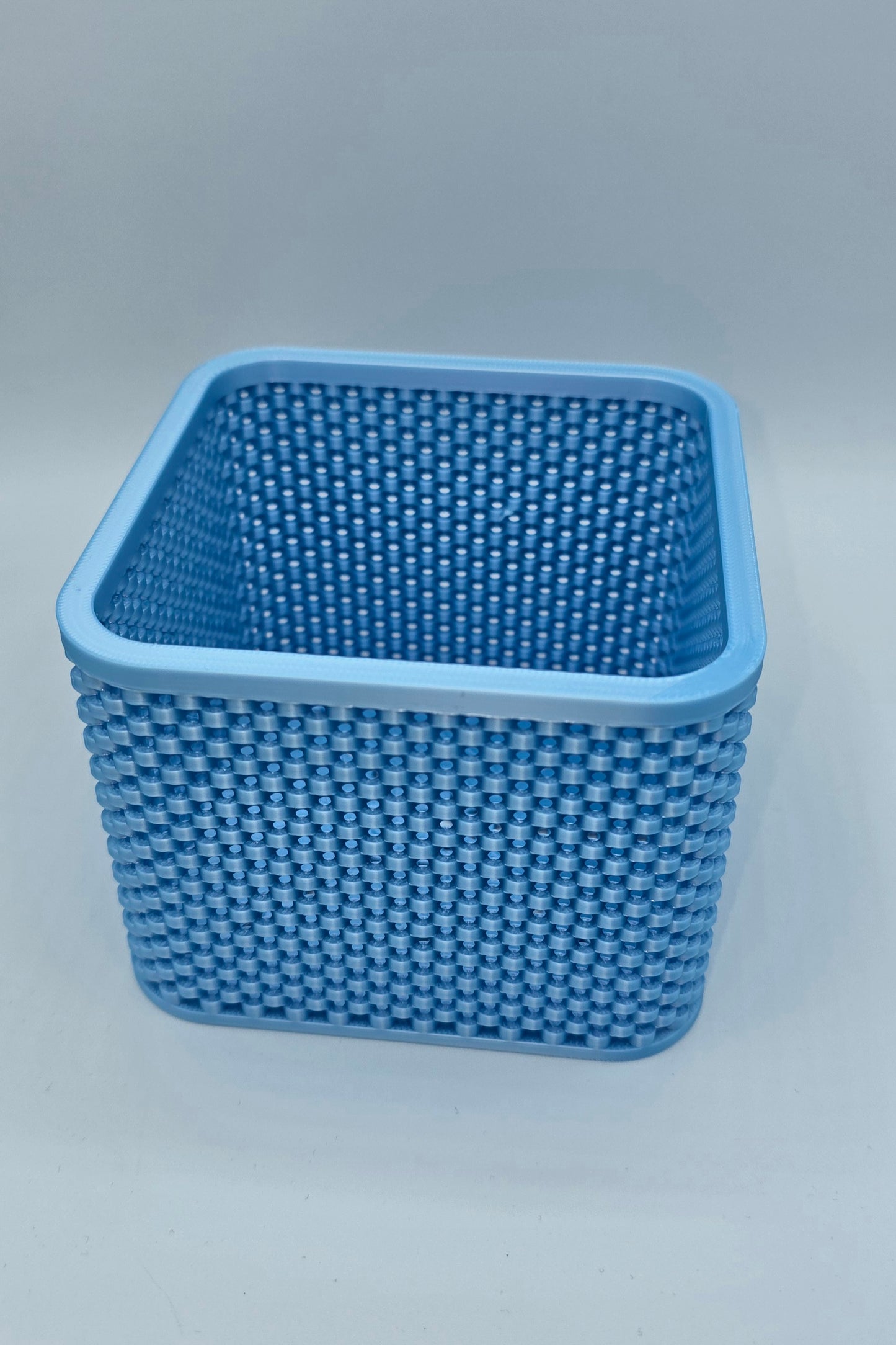 AirRoot Selbstbewässerungstopf Glänzend Eisblau