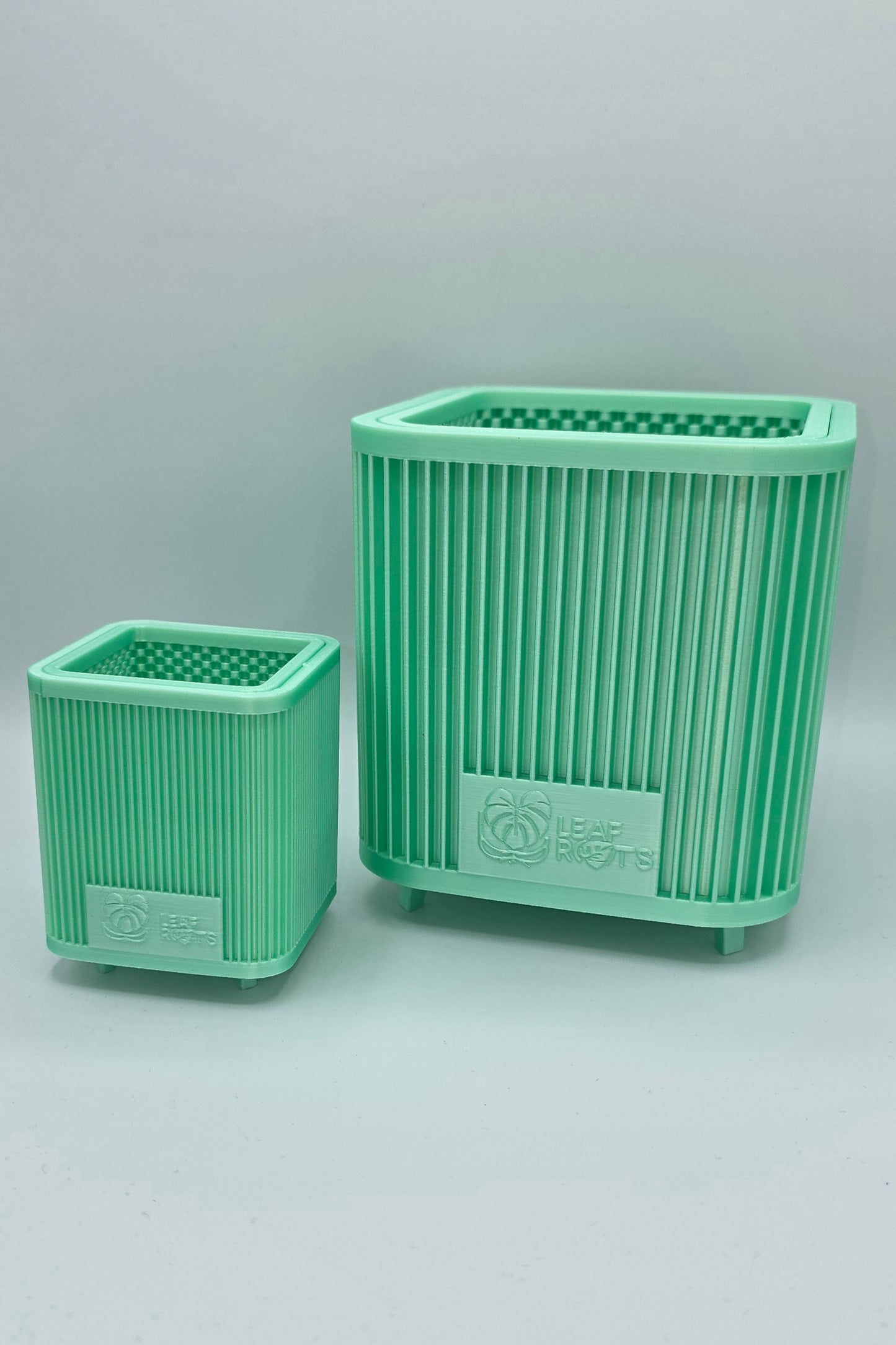 AirRoot Selbstbewässerungstopf Glänzend Mint