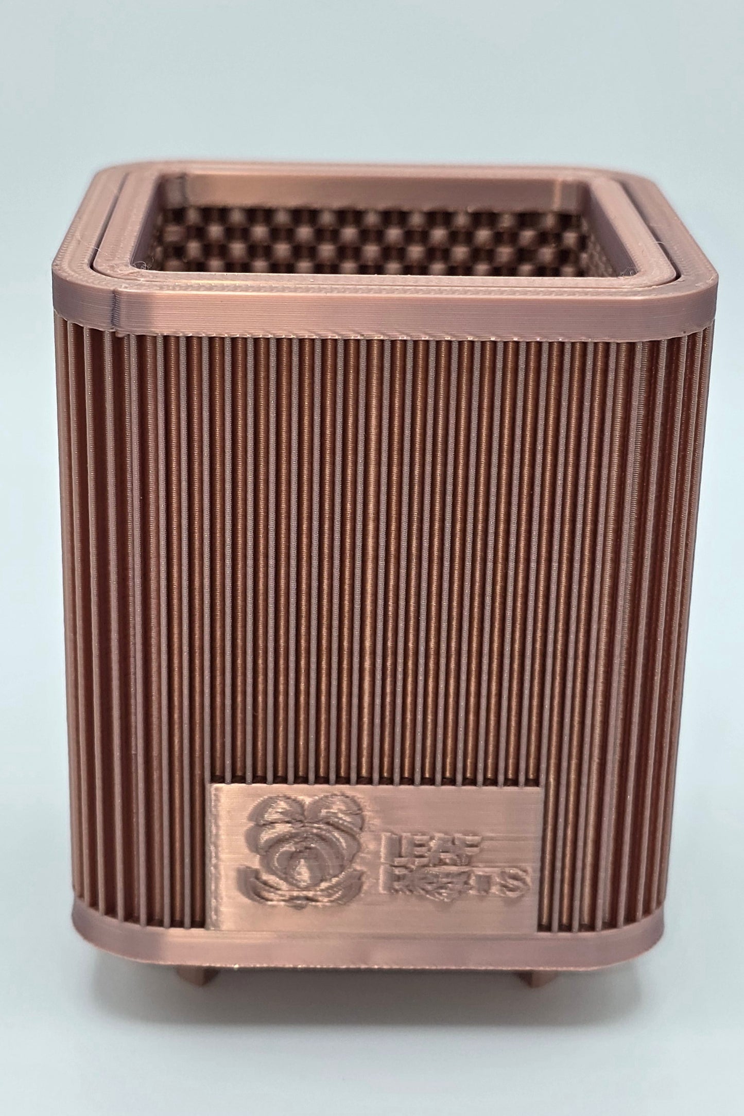 AirRoot Selbstbewässerungstopf Glänzend Roségold