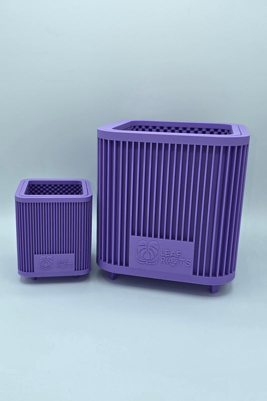 AirRoot Selbstbewässerungstopf Lila Matt