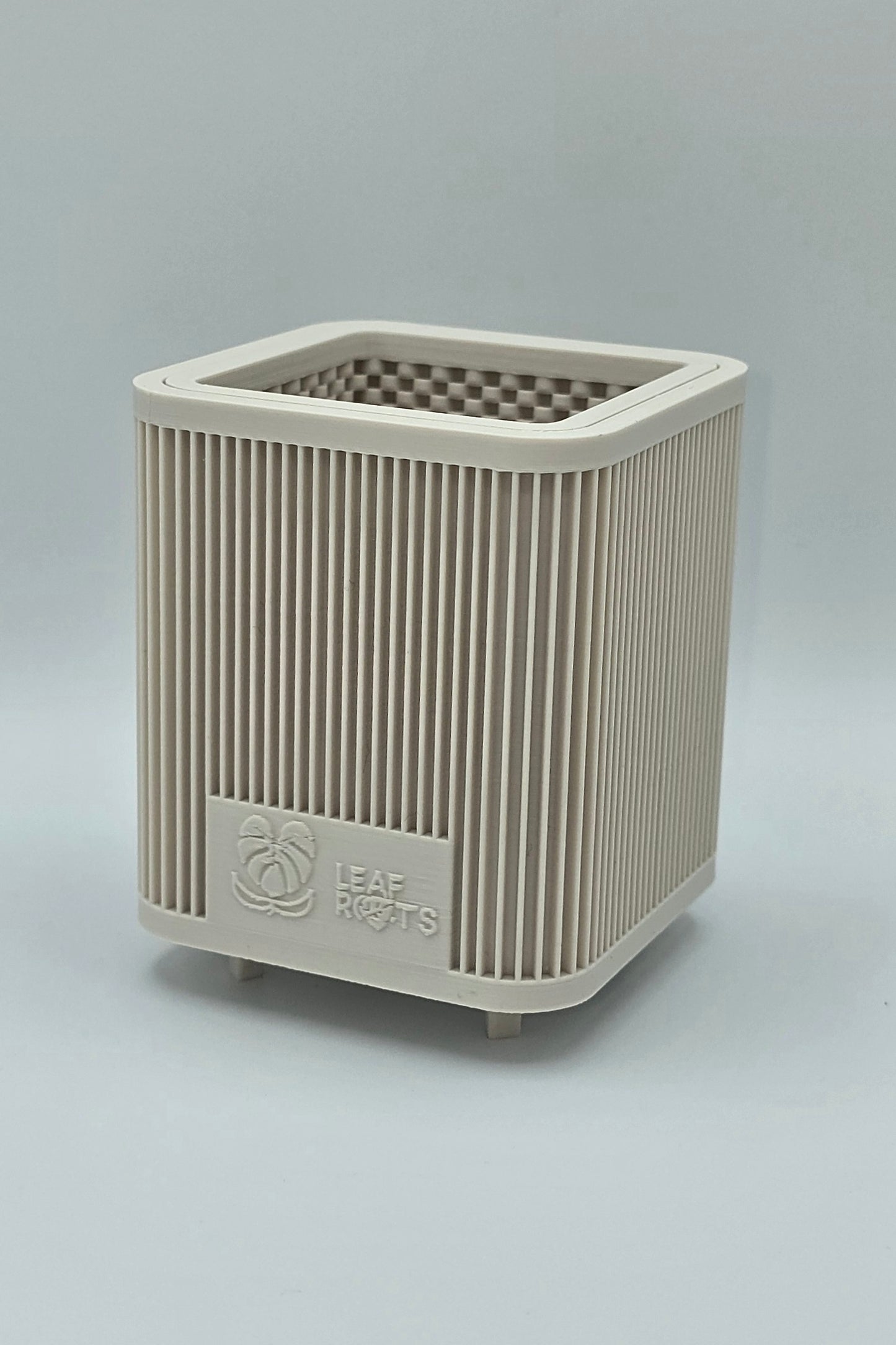 AirRoot Selbstbewässerungstopf Knochenweiß Matt